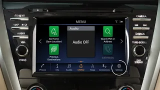 2021 Nissan Murano - Control Panel and Touch Screen Overview