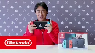 Nintendo Switch - Unboxing with Mr Shibata