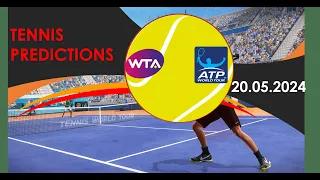 Tennis Predictions Today|ATP Geneva|ATP Lyon|WTA Strasbourg|WTA Rabat|Tennis Betting Tips