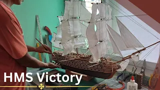 Building HMS Victory model from scratch