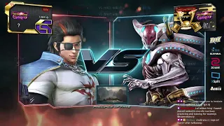 Edge (hwoarang) VS eyemusician (yoshimitsu) - Tekken 7 Season 4