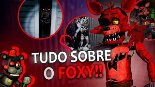 TUDO SOBRE O FOXY!! | Veja a história de todas as variantes do Foxy!! - Five Nights at Freddy's