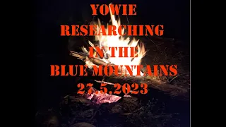 Yowie Researching in the Blue Mountains 27 5 2023