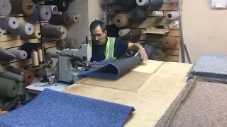 carpet whipping with smaller carpet offcuts