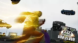 Kid Flash Save People From Magenta! (GTA 5 Flash Mod Gameplay)