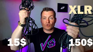 XLR за 150$ VS XLR за 15$ Стоит переплачивать?