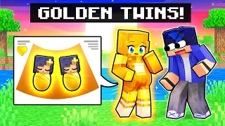 I'm PREGNANT with GOLDEN TWINS In Minecraft!