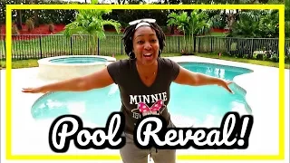 OUR POOL REVEAL! | FAMILY VLOGS