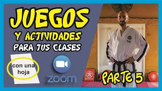 JUEGOS (DINÁMICAS) PARA TU CLASE VIRTUAL DE ZOOM - ATRA SUR (VIDEO 5)