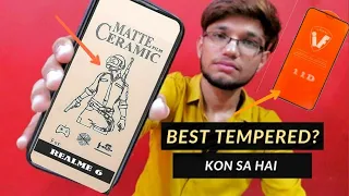 Which Tempered Glass is Best  | 11D ,  Buff , Glass and Pubg Tempered 21D |  Gaming Tempered | HTR