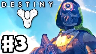 Destiny - Gameplay Walkthrough Part 3 - Patrol Cosmodrome Online Multiplayer (PS4, Xbox One)