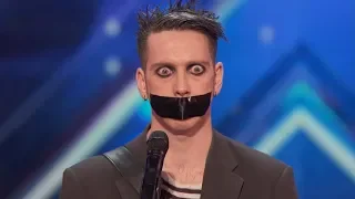 Tape Face Auditions & Performances | America's Got Talent 2016 Finalist