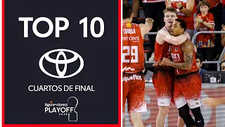 Travante ahead in the Top10 Toyota | Playoff Liga Endesa 2024