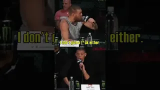 Conor McGregor and Nate Diaz Don't Give a F**k!