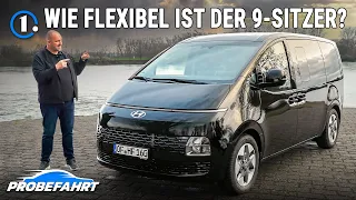 Hyundai Staria im Test: Kann der 9-Sitzer überzeugen? | PROBEFAHRT