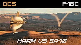 DCS F-16C How To: SA-10 Vs HARM