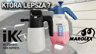 PIANOWNICA RĘCZNA | Która najlepsza? | IK foam 1,5 vs Marolex AXEL 3000 | Mycie wstępne? #detailing