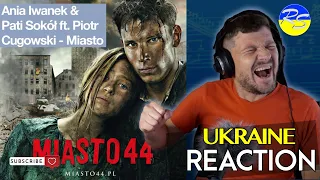 #REACTION #REVIEW Ania Iwanek & Riya Sokół ft. Piotr Cugowski - Miasto 44 /Ukraińska Reakcja