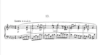 Scriabin plays Scriabin - Prelude, Op. 11, No. 13 (1910)
