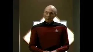 Captain Jean-Luc Picard Pissed about Trash