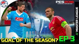 [TTB] PES 2016 - Master League - Man United - Goal of the Season Contender? - Ep3