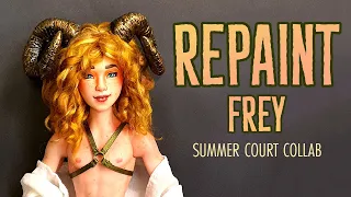 Frey - Summer Court Instagram Collab - Doll Repaint