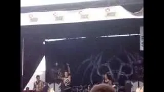 Black Veil Brides - Fallen Angels (Vans Warped tour 2013)