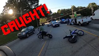 CRASHED While Running From The POLICE! (Arrested) - Bikes VS Cops #63