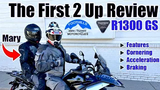 R1300GS: The FIRST Two Up Ride and Review (Foothills BMW Colorado)