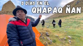 3 DÍAS CAMINANDO por el QHAPAQ ÑAN en Ecuador 🥾⛺️🎒 Josué y Elie