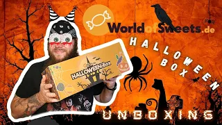 @worldofsweets Halloween Box UNBOXING und Taste-Test! Haribo, Trolli, Center Shock, MILKA uvm 🎃