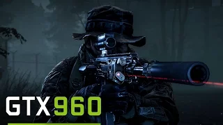 Battlefield 4 GTX 960 4GB | 1080p High Settings | FRAME-RATE TEST