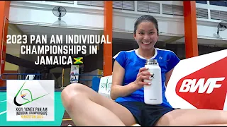 2023 PAN AM INDIVIDUAL CHAMPIONSHIP VLOG PART 1 (room tour, gym, main hall training)