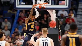 Ja Morant NCAA Tourney FACIAL Dunk vs Marquette is Better with Titanic Music
