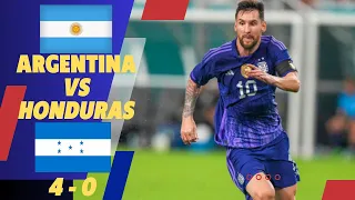 Witness the Stunner from Argentina that Floored Honduras 4-0! #highlights #football #sports #latest