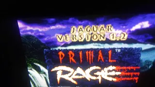 Primal Rage / Atari Jaguar CD / RGB 240P / Sony BVM-D24E1WU