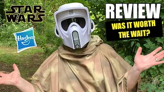 REVIEW  Star Wars Black Series Scout Trooper (Biker Scout) Helmet