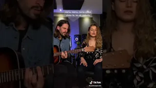 Justinas Jarutis & Jessica Shy - Tu Palauk (lyrics duet)