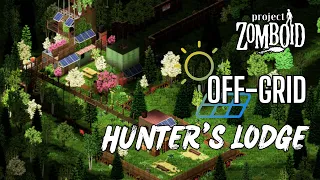Off-Grid Hunter's Lodge Base Tour | Project Zomboid
