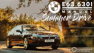 BMW E63 630i N52B30 Manual | Summer drive in 4K | OVERTAKE