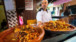 MARRAKESH STREET FOOD - Kebab BBQ + Moroccan Fine Dining!! CRAZY Halal Food in Morocco!