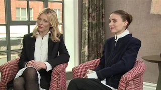 Cate Blanchett and Rooney Mara on sex scenes and equality   BBC Breakfast