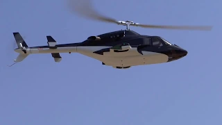 AIRWOLF600ホバリングと低空飛行調整 Airwolf 600size Adjustment of hovering and low-altitude "Low Pass" flight