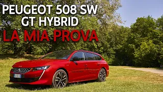 Peugeot 508 GT Plug In Hybrid - Comfort da Business Class - Prova su strada Peugeot 508 SW Ibrida