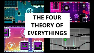 The 4 levels in the Theory of Everything series | Geometry Dash