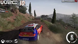 WRC 10 Xbox Series S Gameplay | Citroen Xsara WRC 2004 at Rally Catalunya 2018 Stage