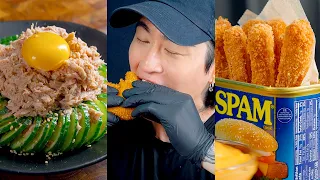 ASMR Cooking & Eating Compilation: Best of Zach Choi Food