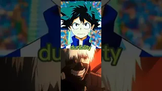 kaneki vs deku Tokyo ghoul vs my hero academia #shorts #anime #edit #tokyoghoul