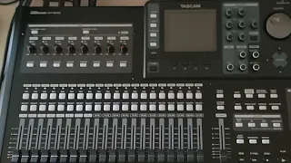 Tascam DP32SD Recorder Demo! 7/29/21