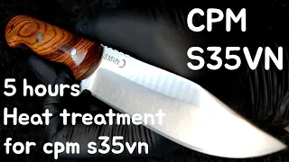 knife making - cpm s35vn 칼만들기.